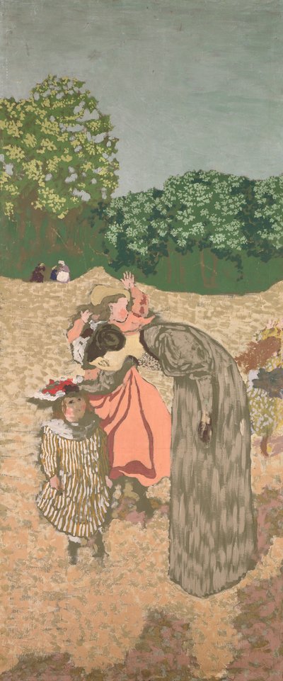 The Public Gardens: The Questioning, 1894 by Edouard Vuillard